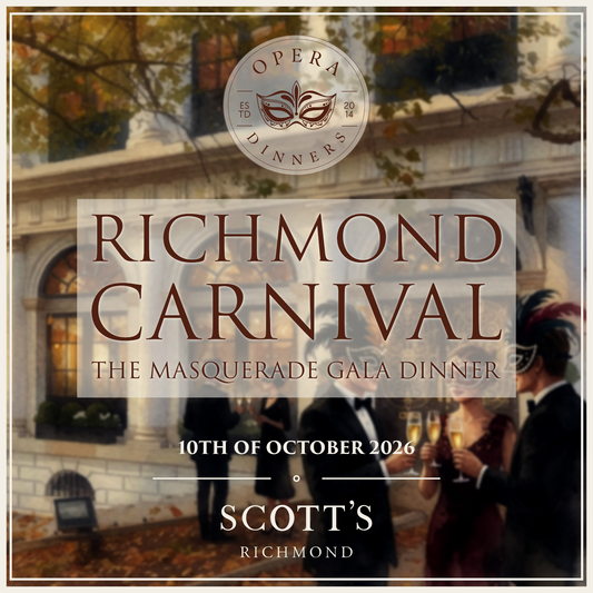 Richmond Carnival: The Masquerade Gala Dinner at Scott's Richmond (October 10th 2026) - London