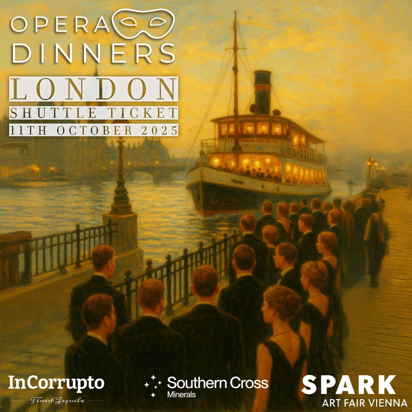 Shuttle Ticket - Opera Dinners London (11th Oct. 2025)